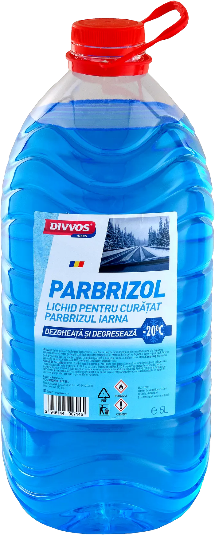 Parbrizol -20°C